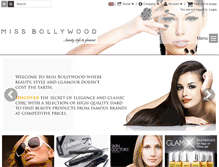 Tablet Screenshot of missbollywood.co.uk